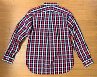Image 4 of Haversack Japan vintage style plaid button down shirt, size L (fits M)