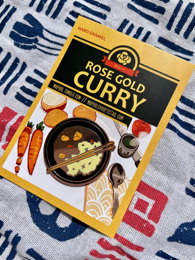 Curry Enamel Pin