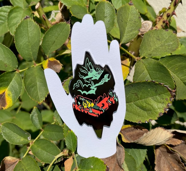 Journey to the West Buried Enamel Pin