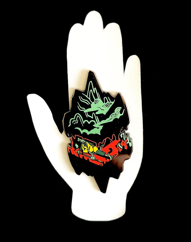 Journey to the West Buried Enamel Pin
