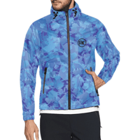 Image 1 of Blue AK Pattern Windbreaker