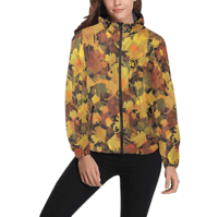 Image 1 of Fall Leaves AK Pattern Windbreaker