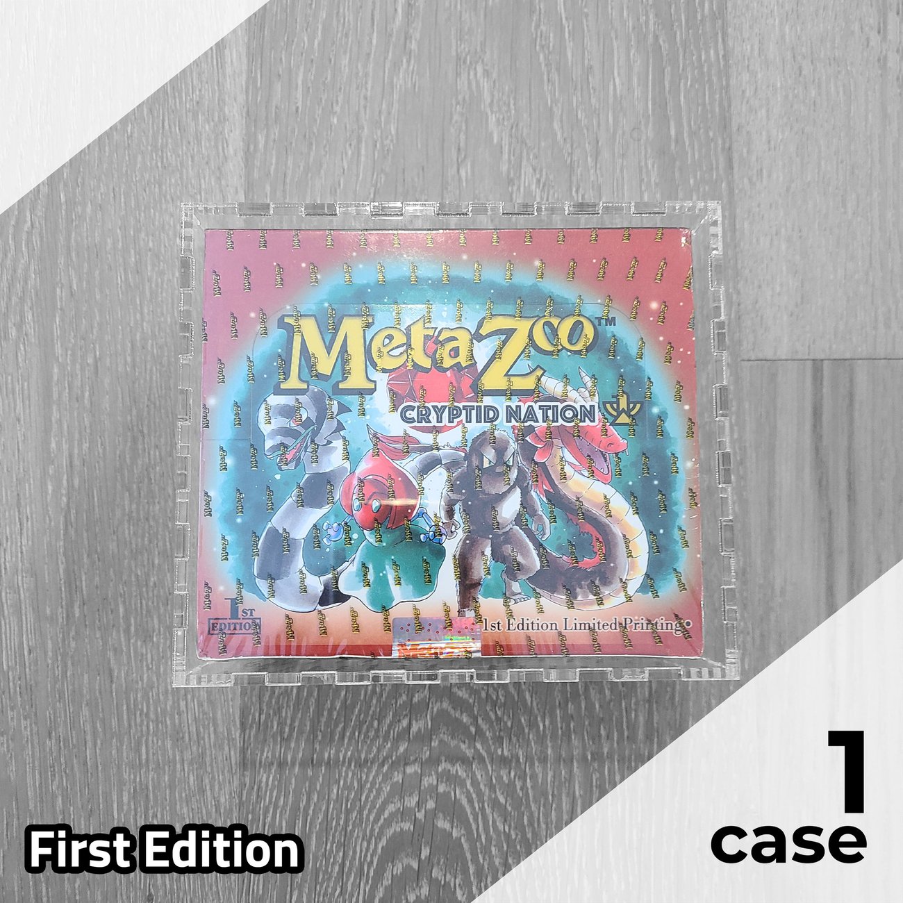 MetaZoo First Edition Booster Box Display Case Laser Snake Emporium metazoo-first-edition-booster-box-display-case-laser-snake-emporium