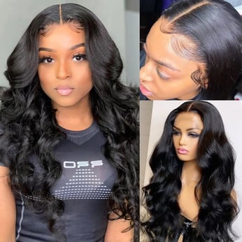 Loose Deep Wave Wig Pre-Plucked Glueless Lace Front Human Hair Wigs 13 –  Mels Beauty Boutique