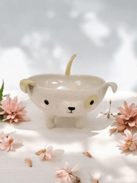 Image 2 of Puppy Tea Light/Trinket Dish 