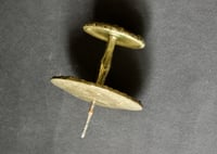 Image 2 of Large Brass Coat Hangers (Set of Four)
