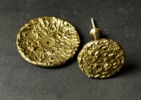 Image 3 of Large Brass Coat Hangers (Set of Four)