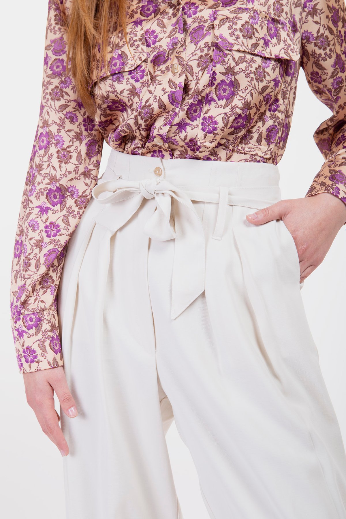 Image of PANTALONE PILLY LATTE €137 - 70%