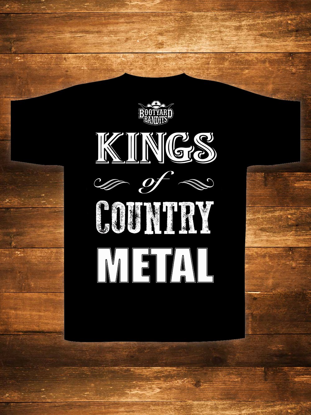 'KINGS OF COUNTRY METAL'  Cowboys T