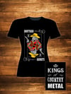 'KINGS OF COUNTRY METAL' Cowgirls T