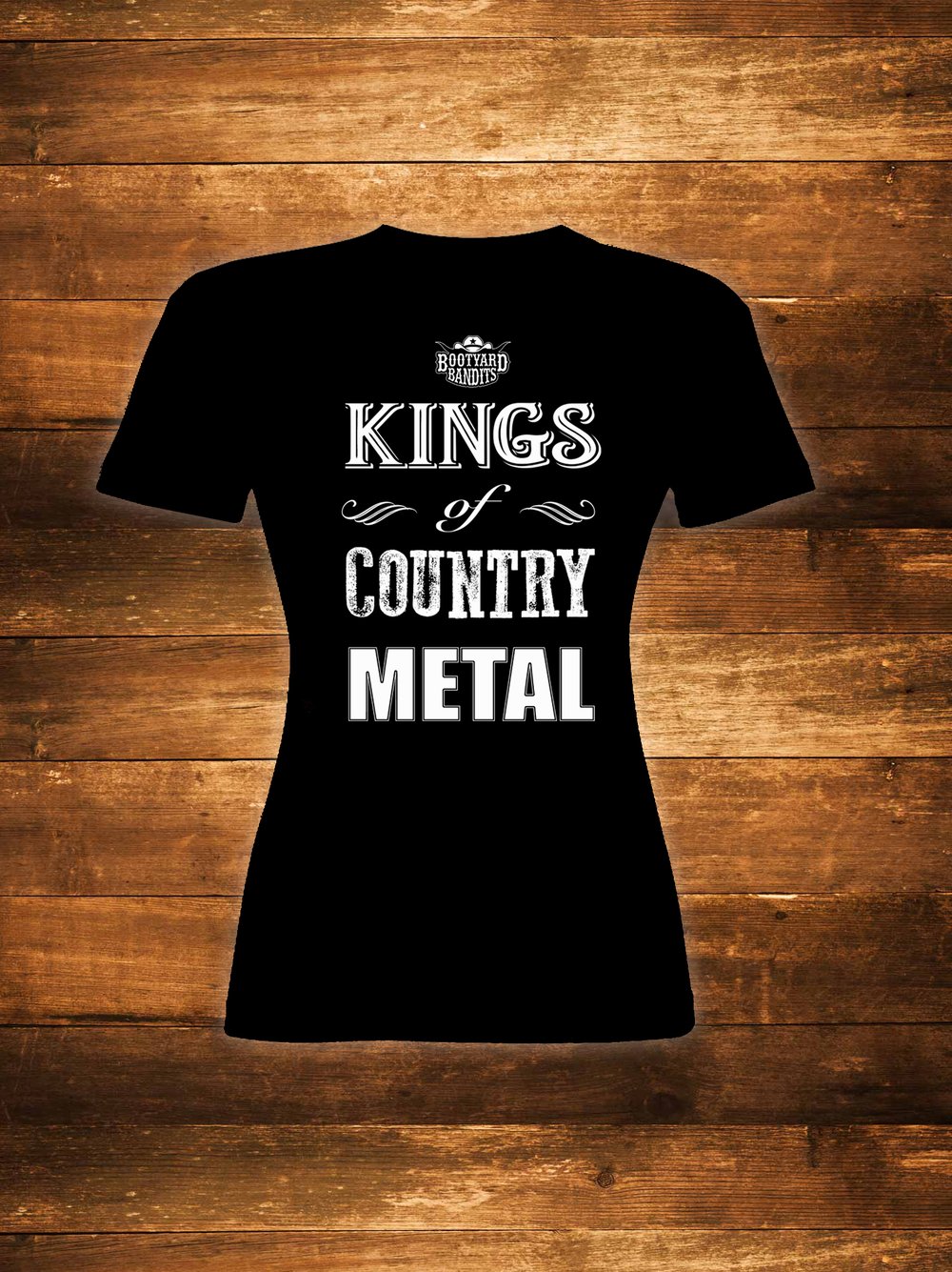 'KINGS OF COUNTRY METAL' Cowgirls T