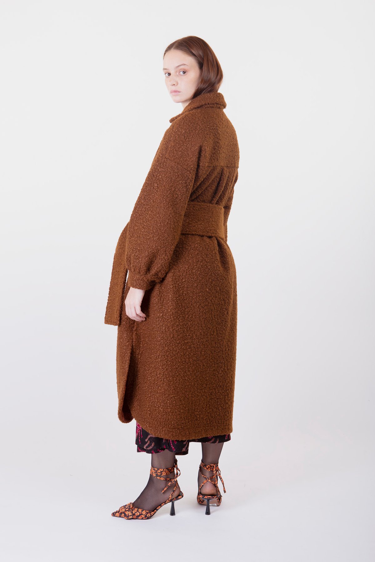 Image of CAPPOTTO CECILIA MARRONE 283 - 50%