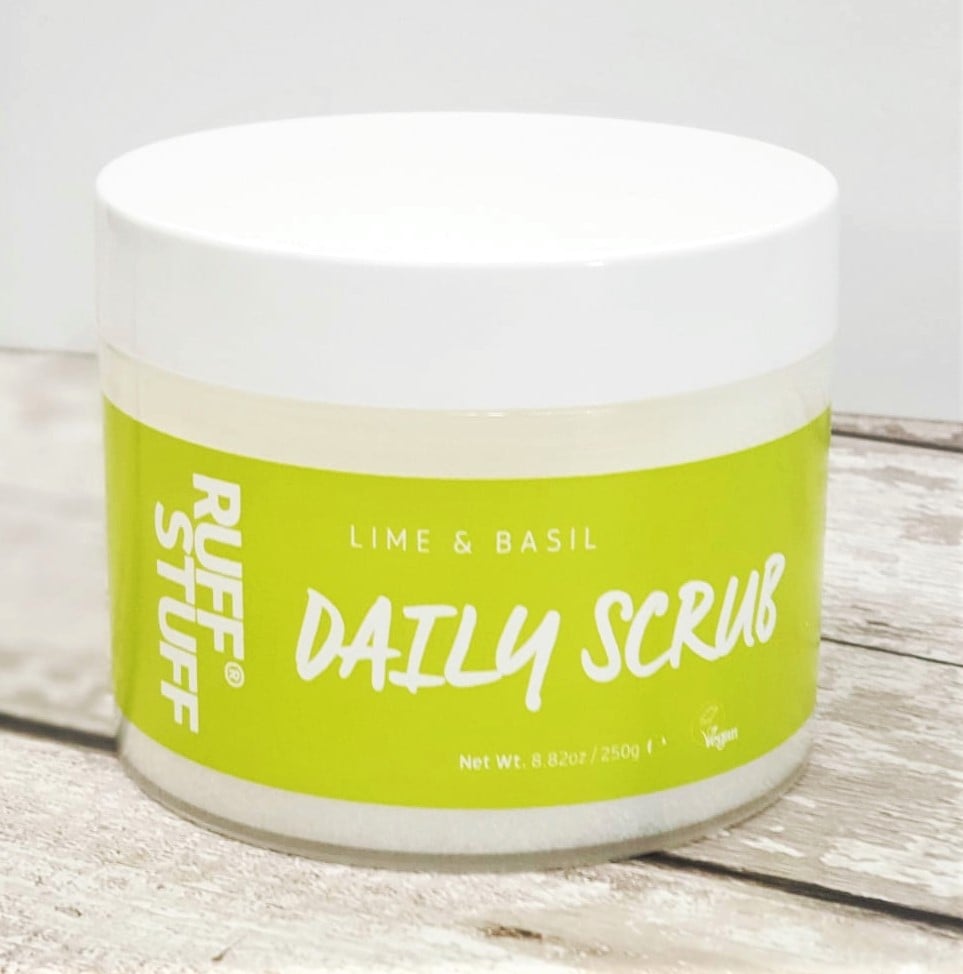 Ruff Stuff Lime & Basil Daily Scrub (Vegan)