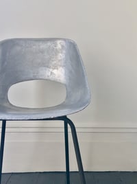Image 1 of Aluminium Tulipe Chair by Pierre Guariche, France 1950s