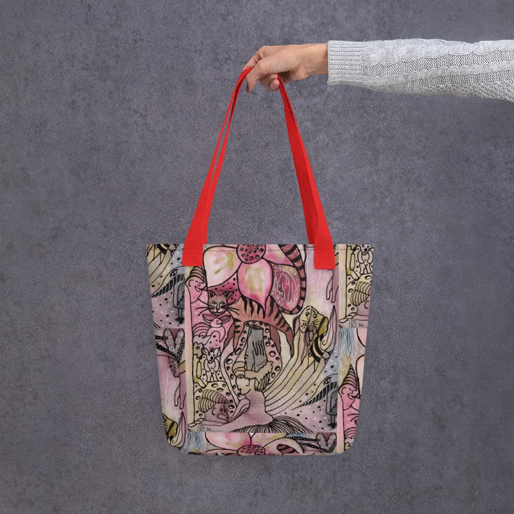 Image of Meow-Dank Tote bag