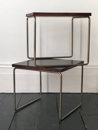 Image 1 of Pair of Side Tables by Pierre Guariche for Steiner, France 1950s (Reserved)