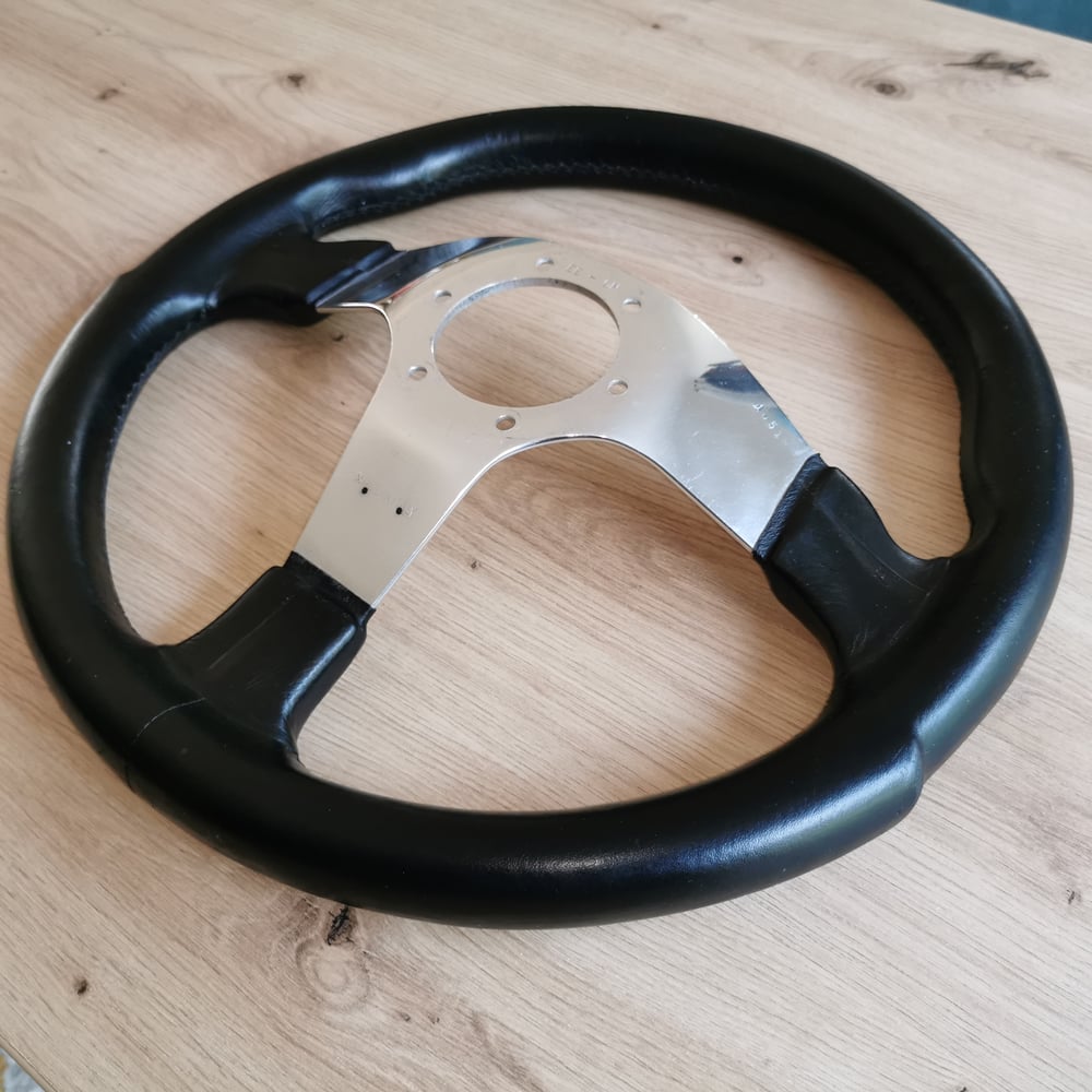 Volant cuir et chrome Nardi Personal Fittipaldi