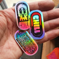 Image 1 of Chill Pill Holographic Slap Pack