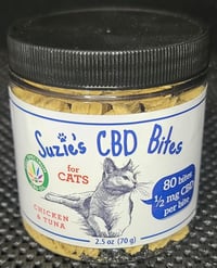 Suzie's CBD Cat Bites (Chicken & Tuna)