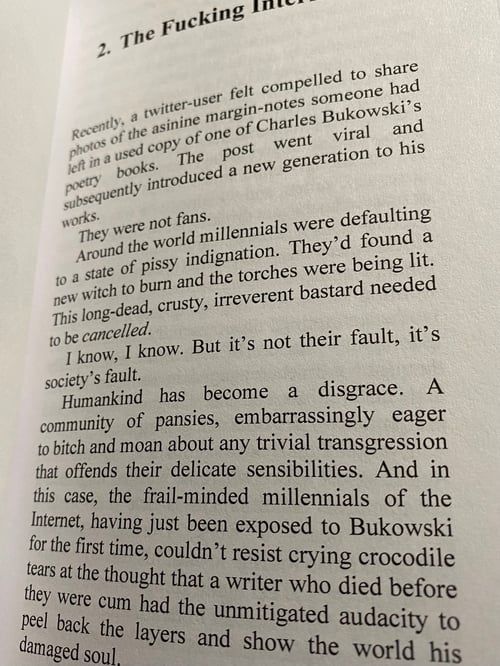 Image of Rough Edges — a literary "fuck you"