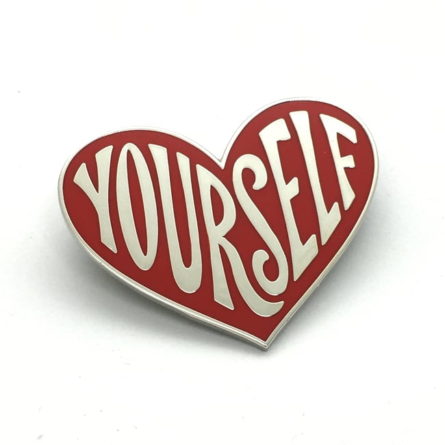 Heart Yourself Enamel Pin