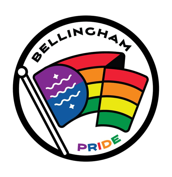 Image of Bellingham Pride Waving Sticker