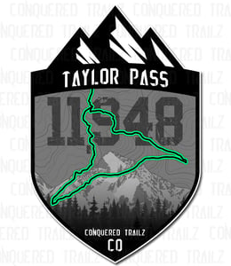 Image of "Taylor Pass" Trail Badge