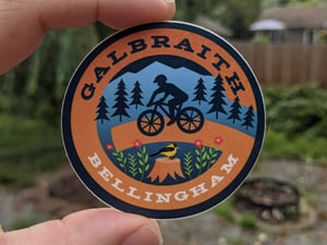 Image of Galbraith Bike Sticker