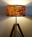 Mushrooms Drum Lampshade by Lily Greenwood (45cm, Floor/Standard Lamp or Ceiling