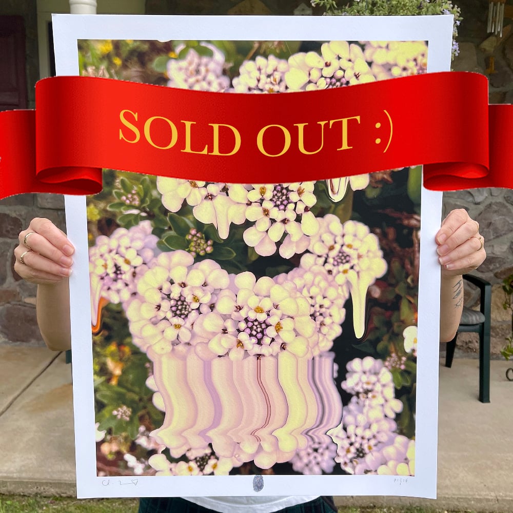 Image of Flowers Against Humanity 009 Limited Edition Giclée Fine Art Print