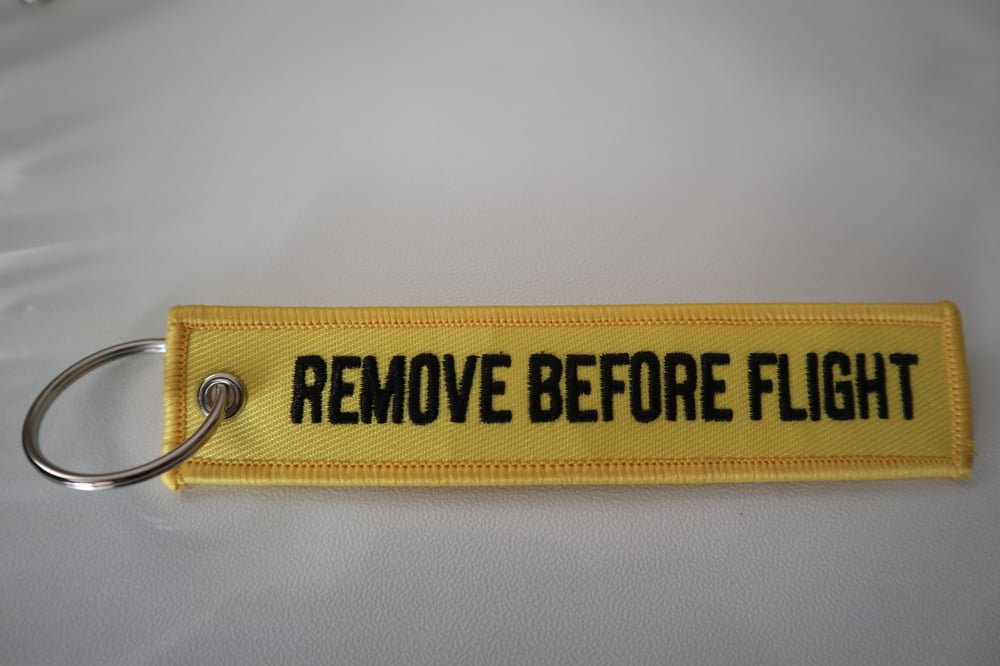Remove Before Flight Key Tags 