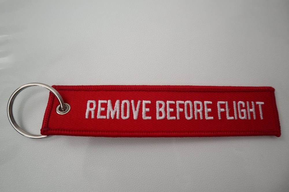 Image of Remove Before Flight Key Tags 
