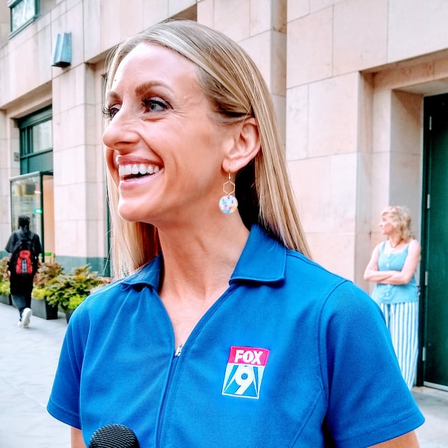 Chrisette Mini Leather Earrings