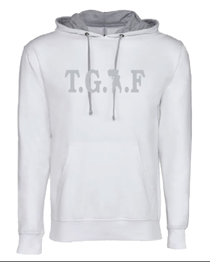 Image of TGIF White Hoodie