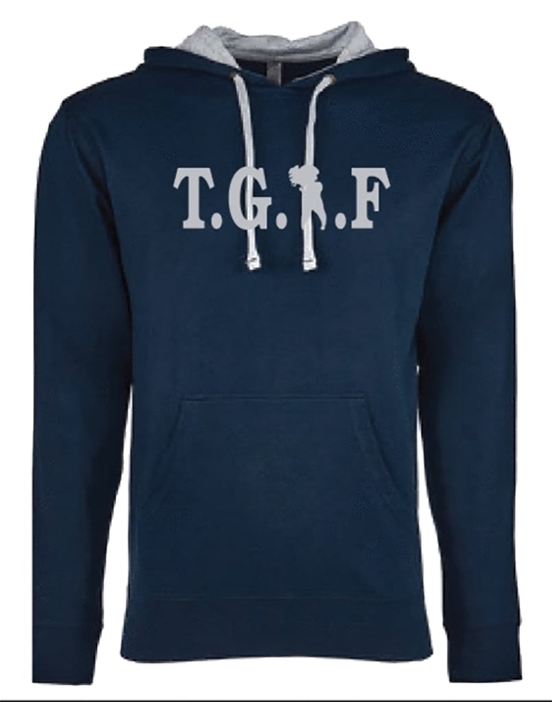 Image of TGIF Blue Hoodie