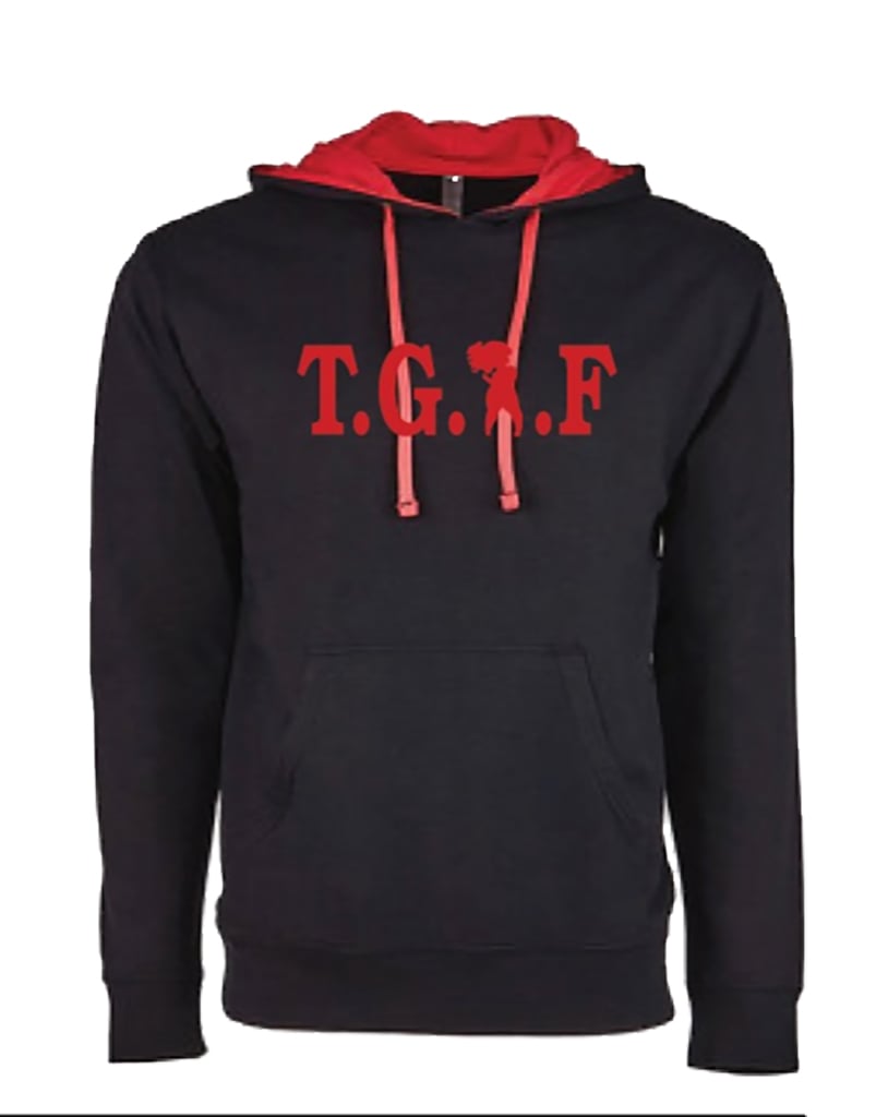 Image of TGIF Black Hoodie " 9/17"