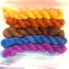5-skein Mini Set - Morning Garden Stream 