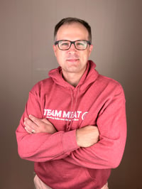 Image 4 of TEAM MEAT - Standard Unisex Hoodie - Red