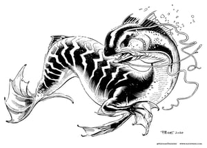 "Sea Dragon" Smaugust 2020 (Original Art)
