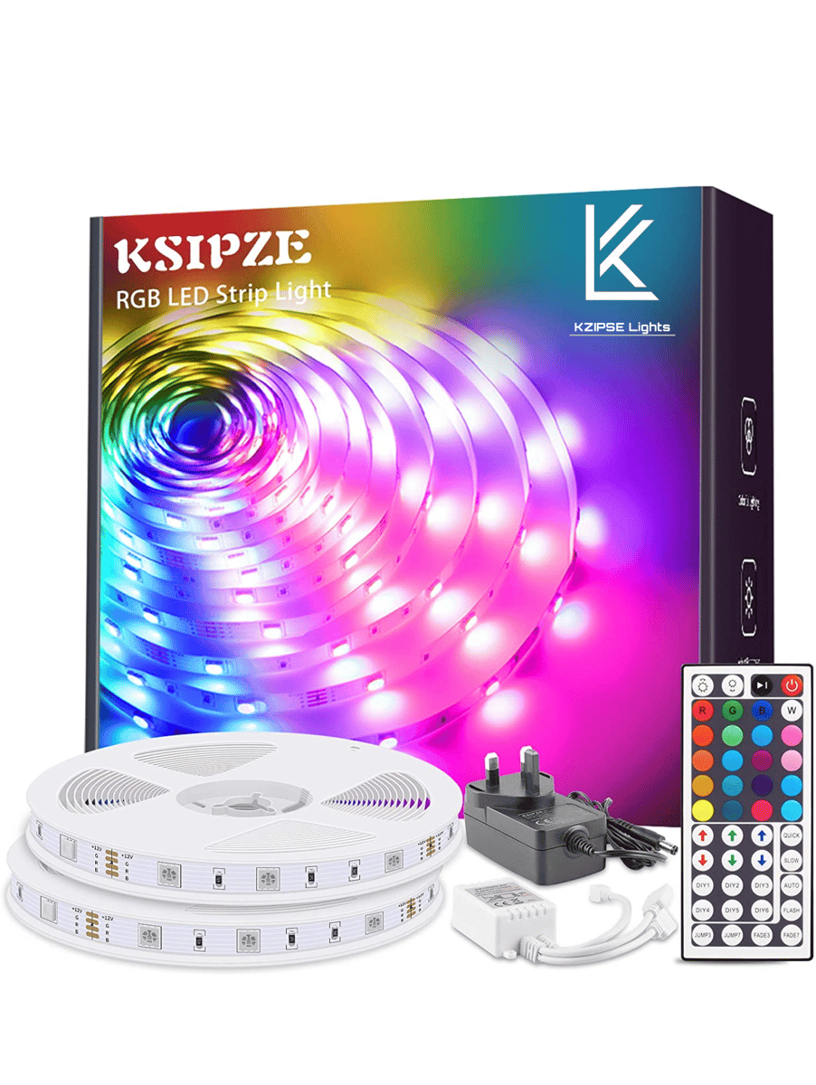 Ksipze Led Strip Lights 20m RGB Led Lights kzipselights