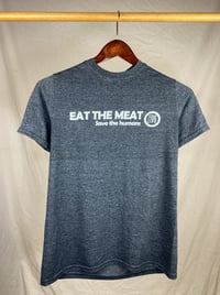 Image 3 of EAT THE MEAT - Dark Gray Unisex Tee