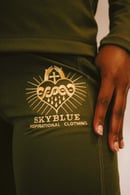 Image 2 of Olive Green " SBIC" 3 piece Active Wear