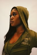 Image 3 of Olive Green " SBIC" 3 piece Active Wear