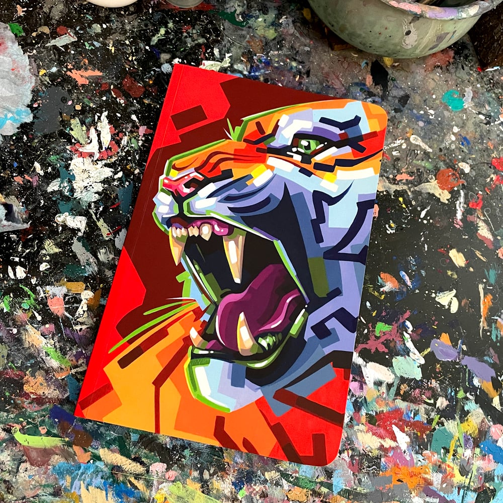 Soft-Cover Sketchbook - Tiger