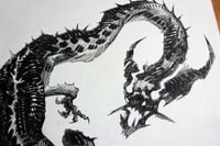 Image 3 of "Shadow Dragon" Smaugust 2020 (Original Art)