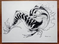 Image 2 of "Sea Dragon" Smaugust 2020 (Original Art)
