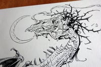 Image 3 of "Decay Dragon" Smaugust 2020 (Original Art)