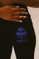 Image 3 of Black/Royal Blue 3 piece "SBIC" Active Lady Sets