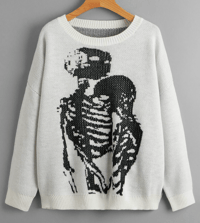 Image 3 of Skull Love Knit Sweater
