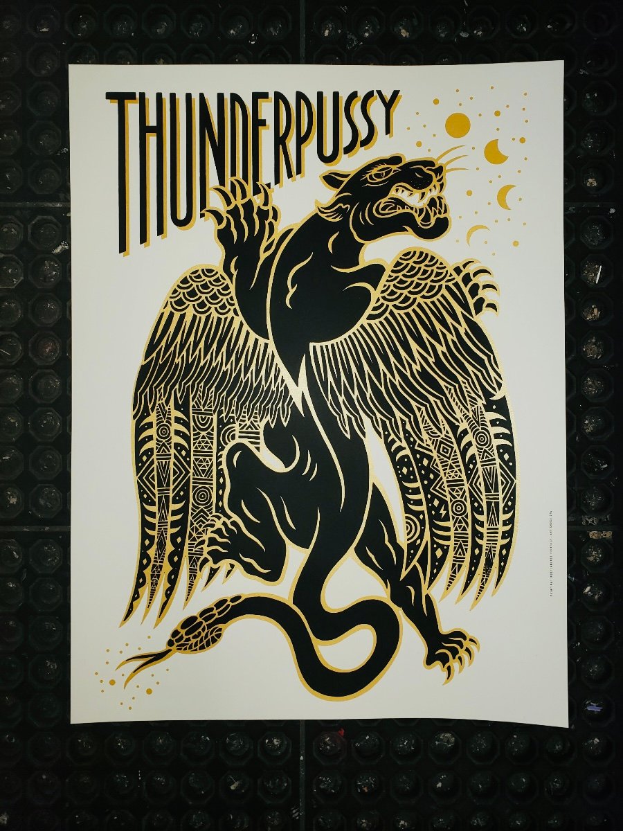 THUNDERPUSSY 2021 LIMITED POSTER